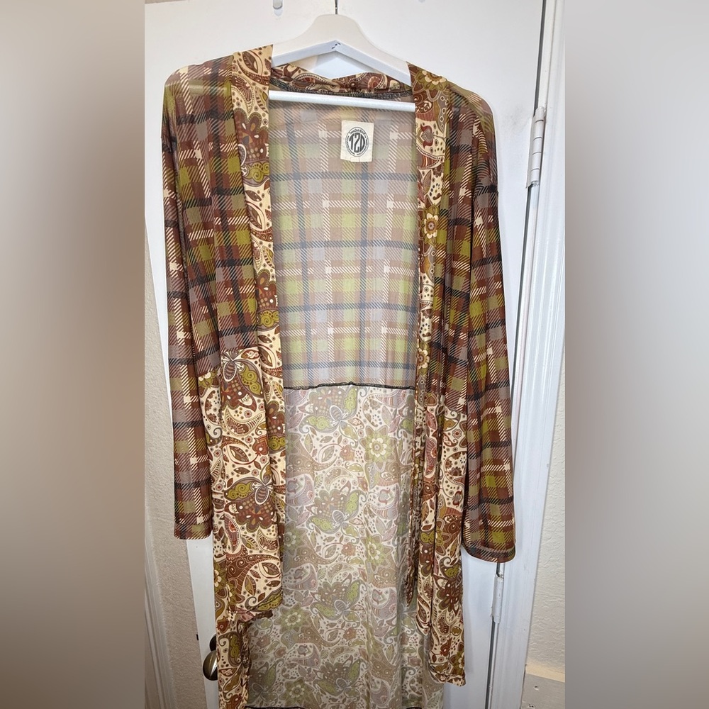 Sheer Cardigan 2X/3X